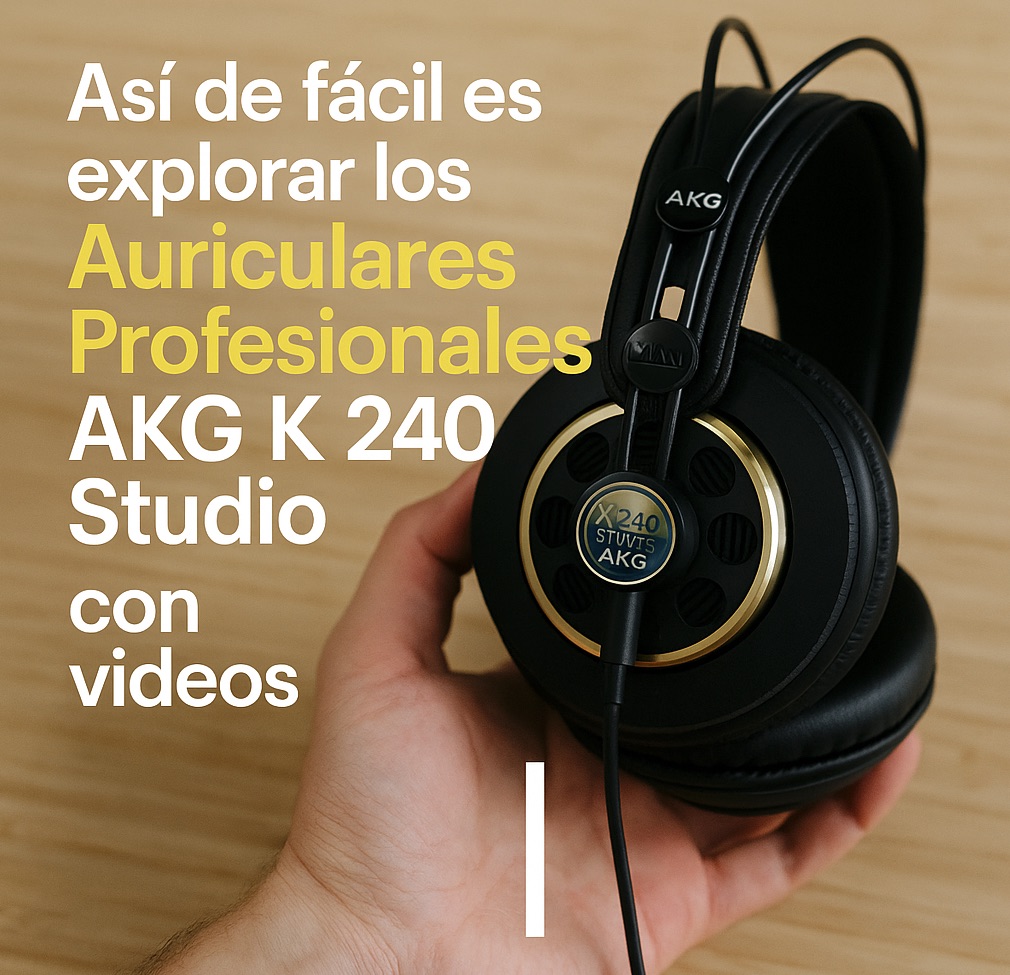 AKG K 240 Studio Auriculares Profesional