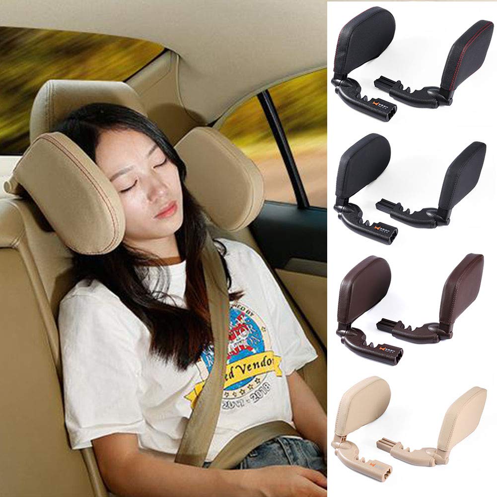 Reposacabezas de seguridad de asiento de coche para niños y adultos.