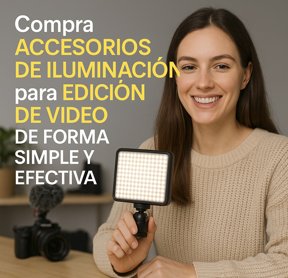 Accesorios Iluminación Edición Vídeo