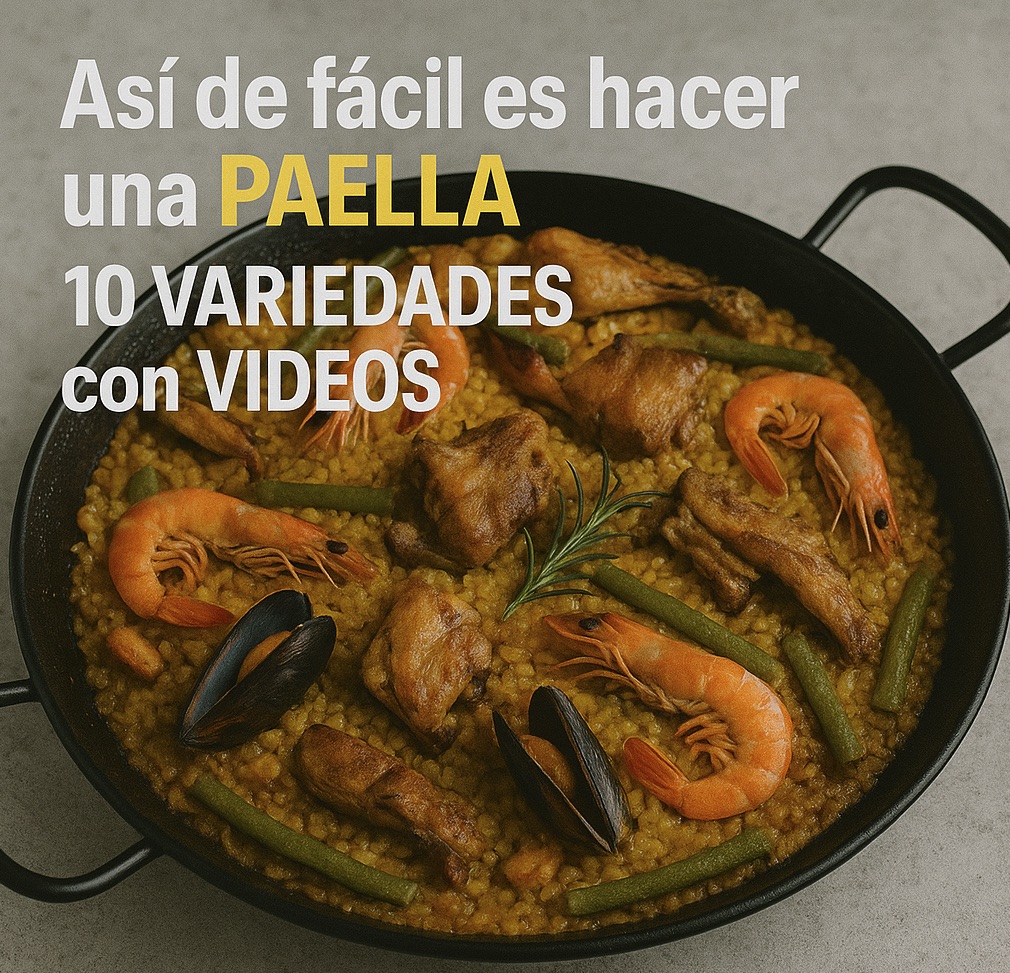 hacer una paella