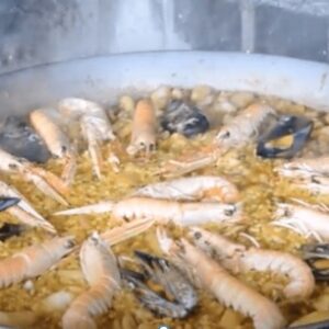 Así de fácil es hacer una paella, 10 Variedades. paella de marisco