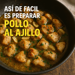 pollo al ajillo