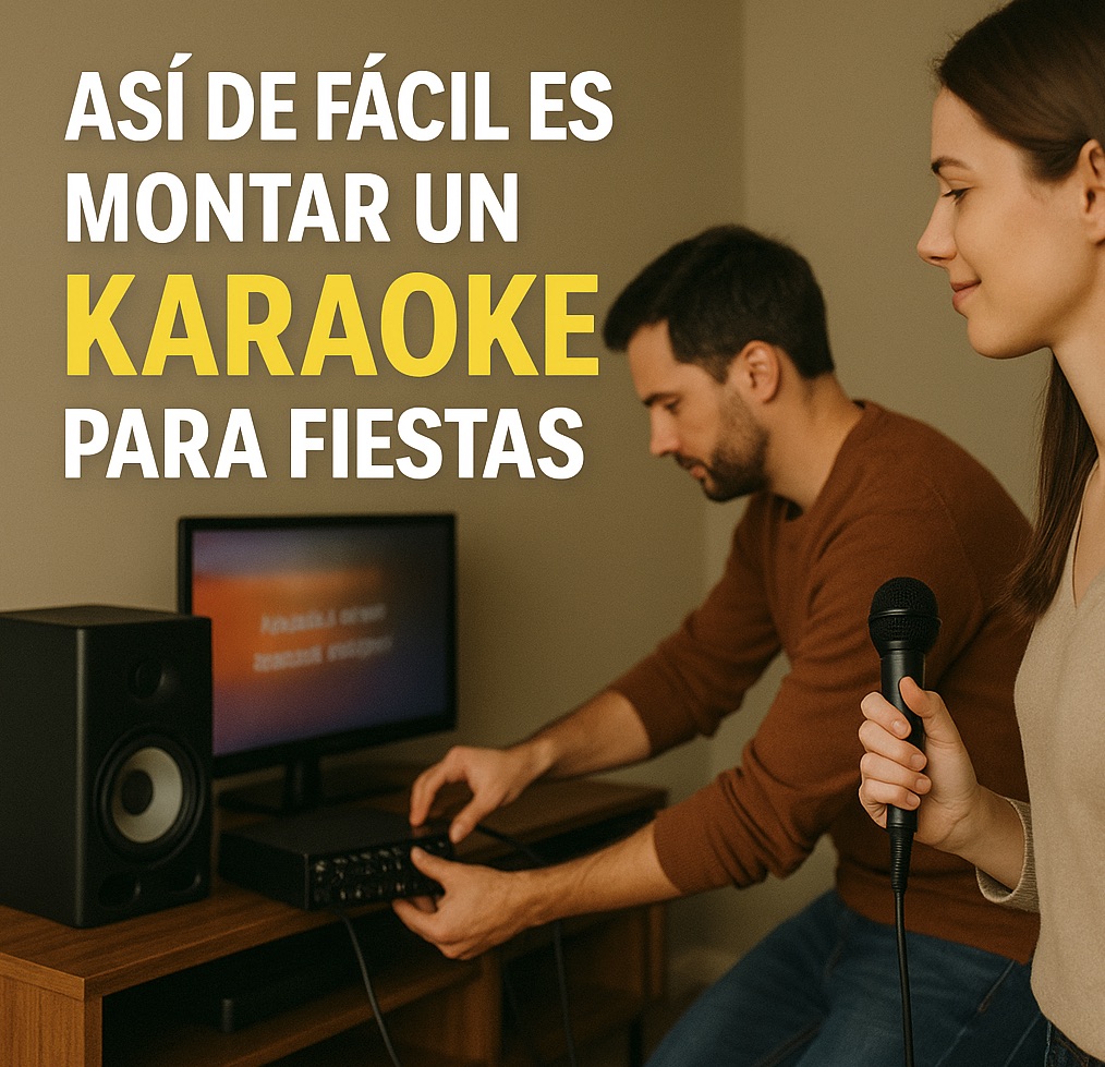 montar un karaoke