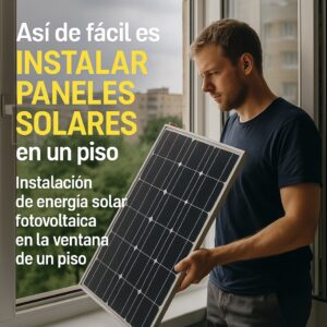 instalar paneles solares piso
