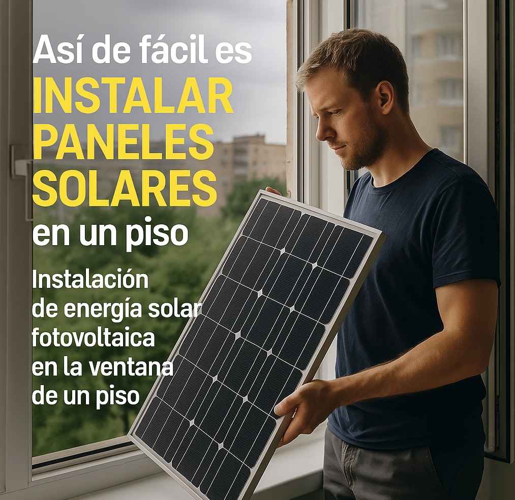 instalar paneles solares piso