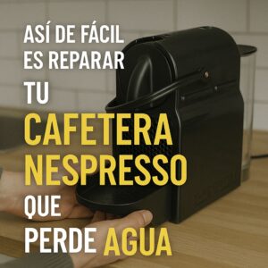 cafetera nespresso que pierde agua