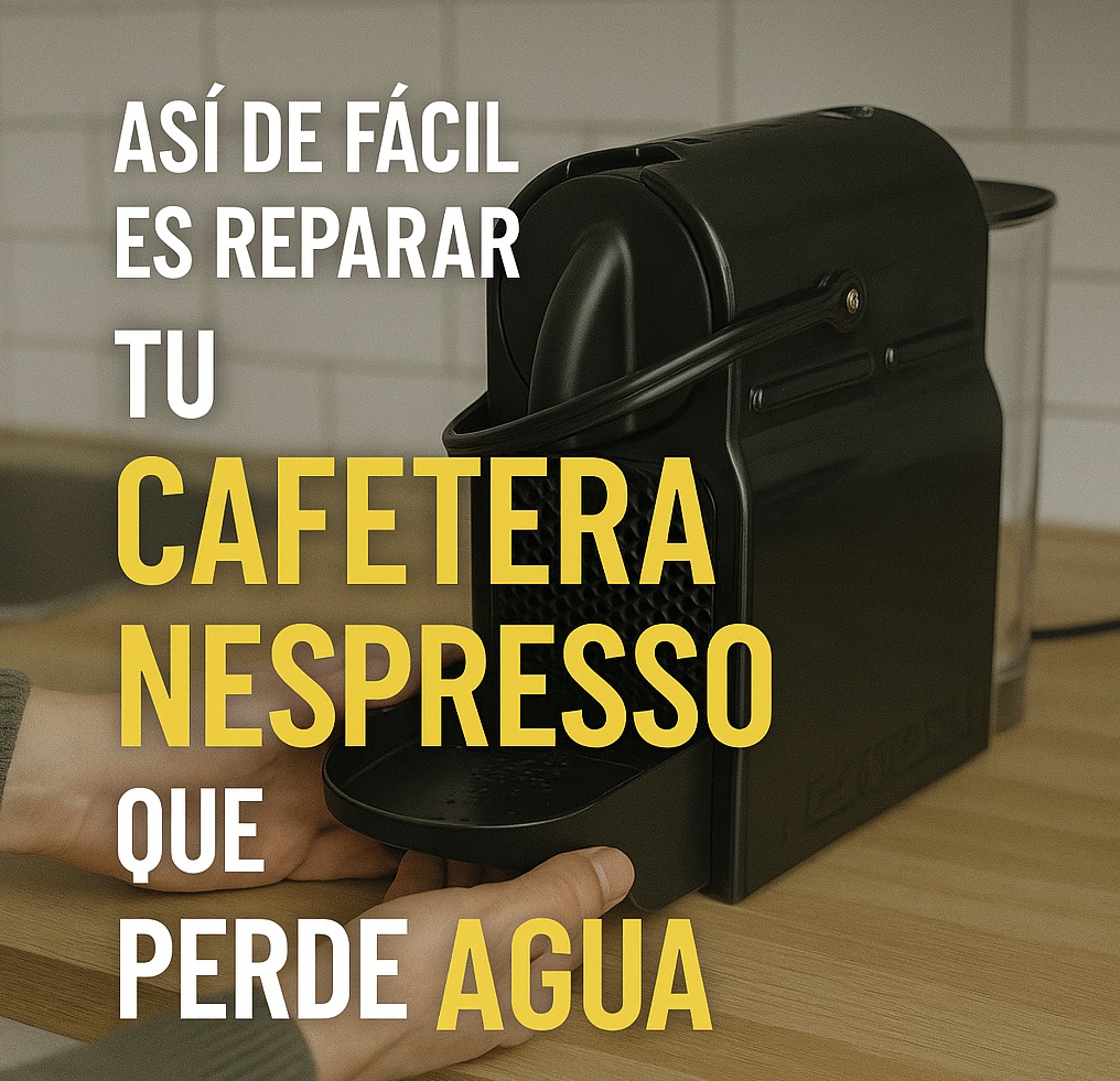 cafetera nespresso que pierde agua