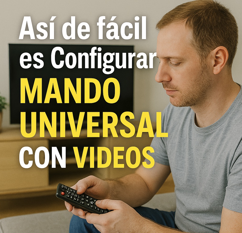 Como configurar mando universal