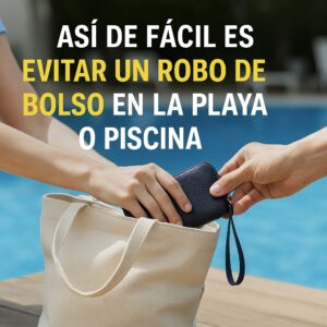 evitar robo playa o piscina