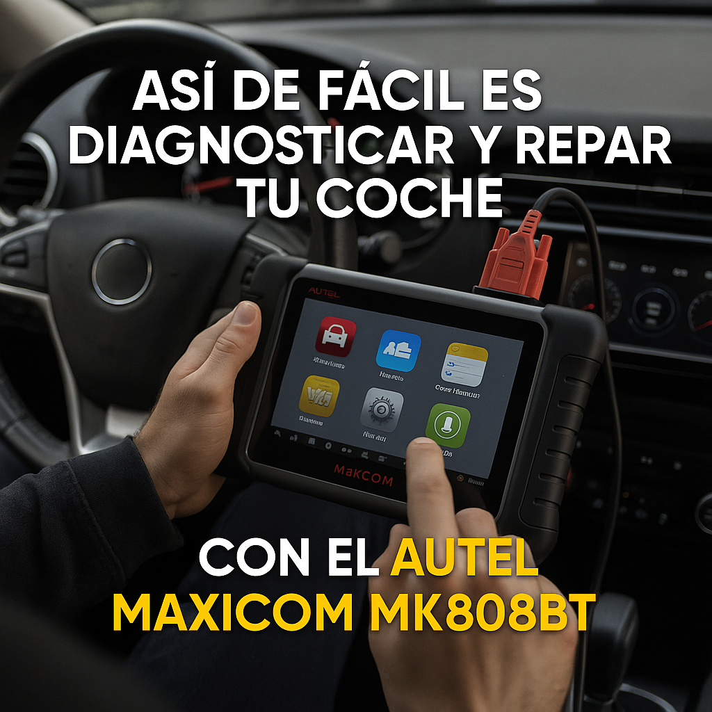 diagnóstico OBD Autel MaxiCOM MK808BT
