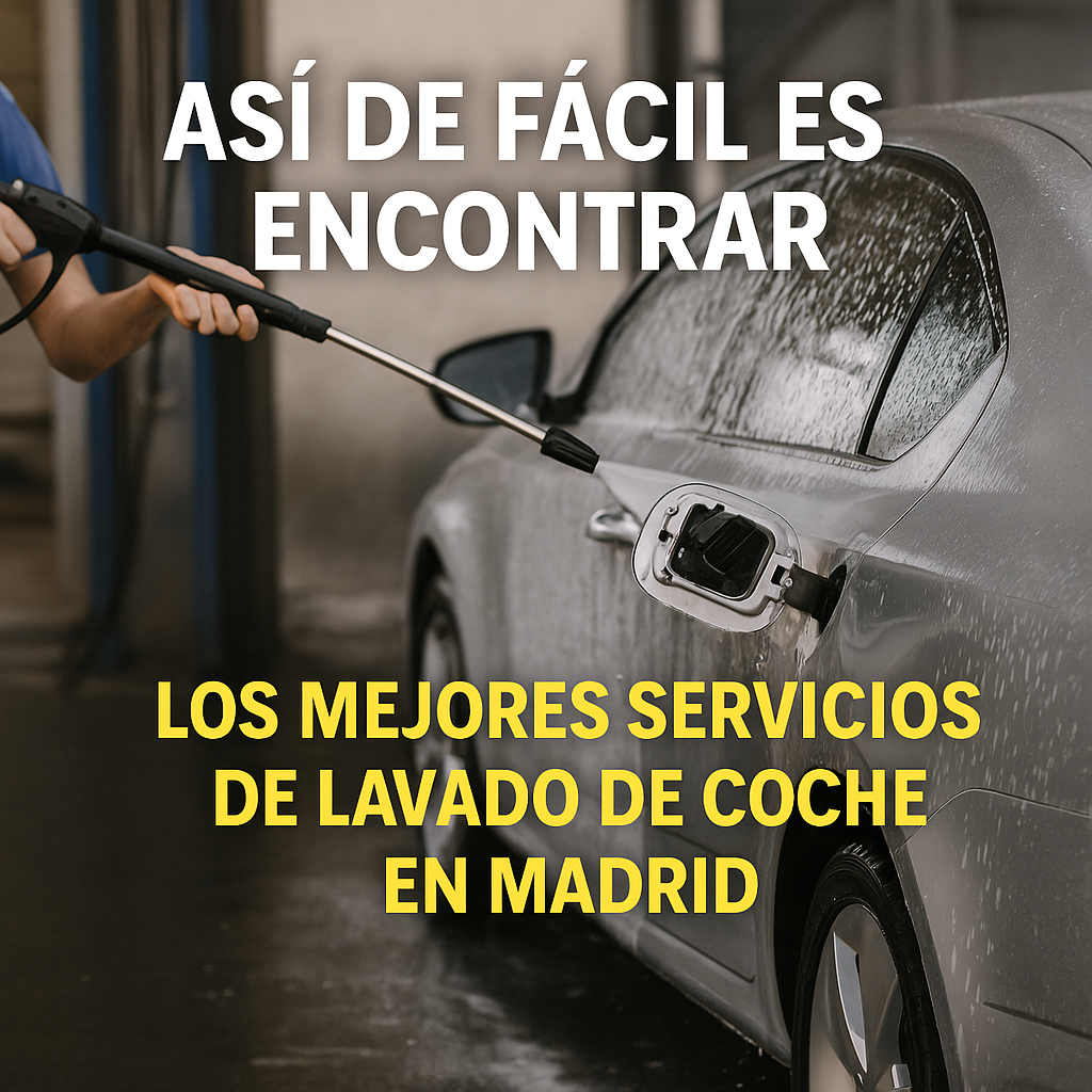 lavado de coche