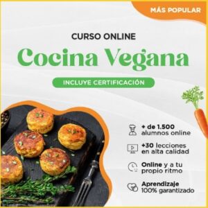 Así de fácil es conocer los 2 mejores Cursos de Cocina Online vegana cocina