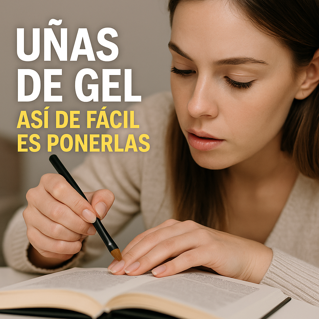 poner uñas de gel
