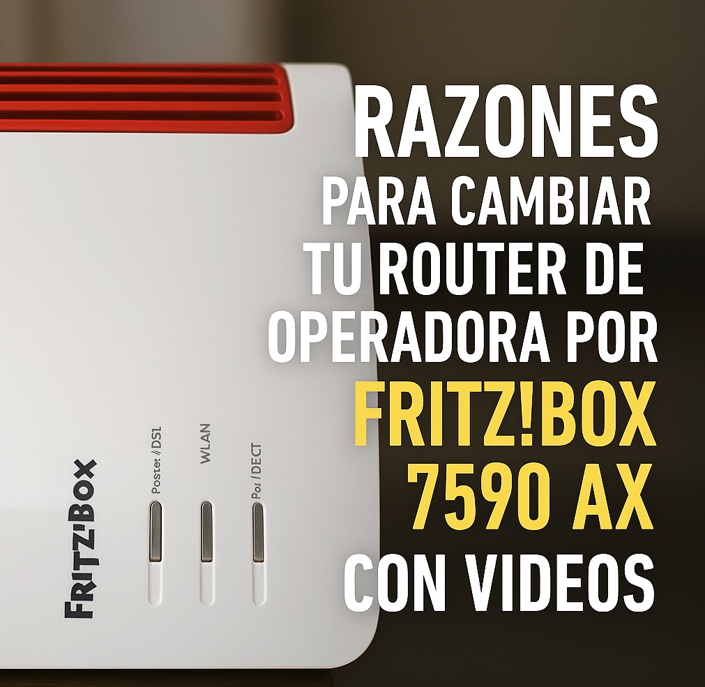 Razones para Cambiar tu Router de Operadora por Fritz!Box 7590 AX