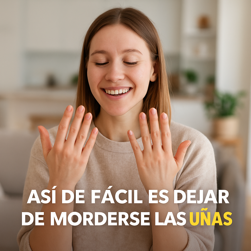 dejar de morderse las uñas