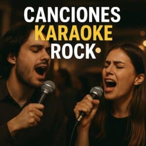 canciones karaoke rock