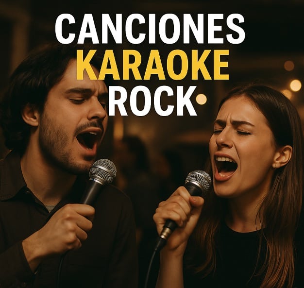 canciones karaoke rock