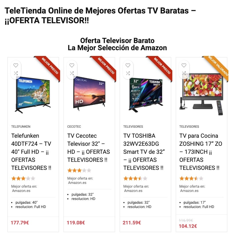 oferta en televisores tltienda home
