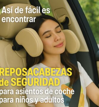 Reposacabezas coche para niños y adultos