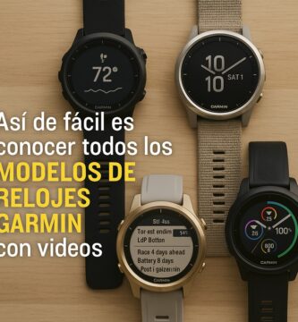 todos los relojes Garmin