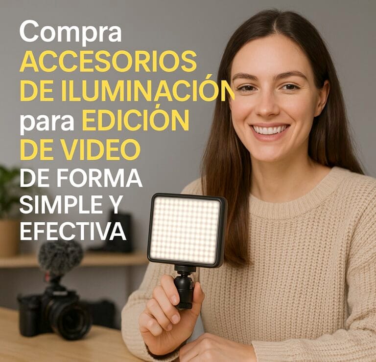 Accesorios Iluminación Edición Vídeo