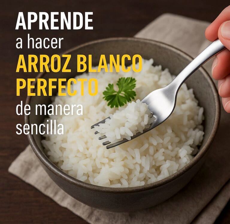 arroz blanco perfecto