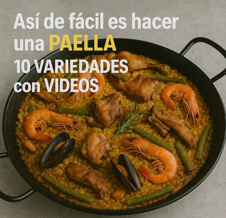 hacer una paella