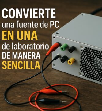 CONVERTIR fuente de alimentación