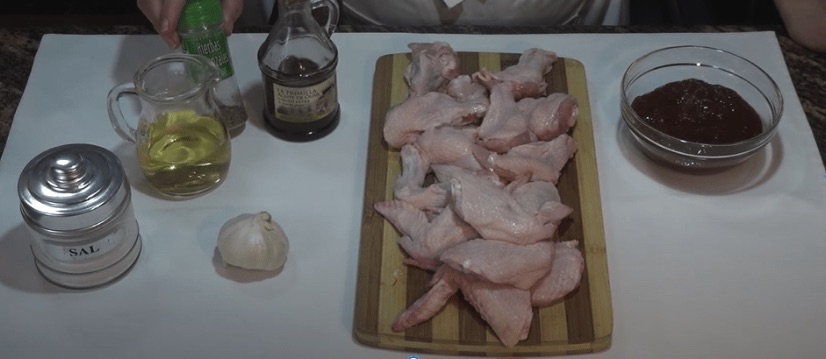 alitas de pollo al horno