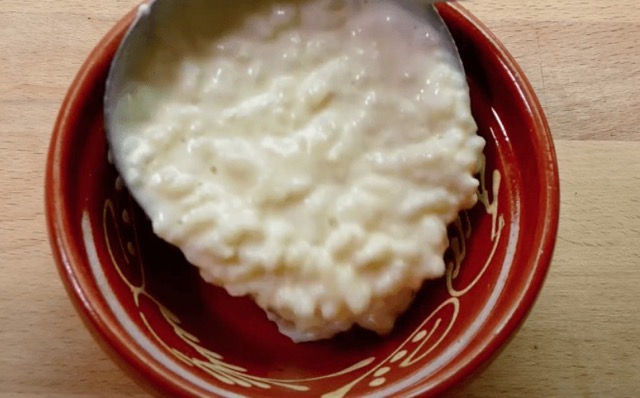 arroz con leche casero