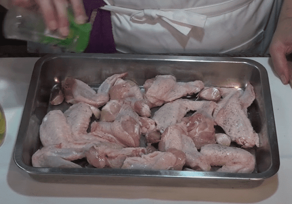 alitas de pollo ak horno