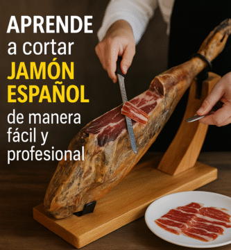 como cortar jamón