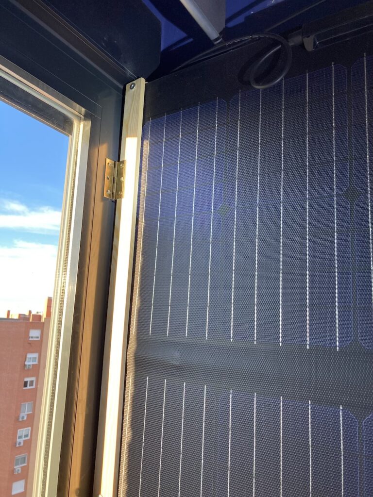 instalar paneles solares en un piso