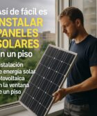 instalar paneles solares piso