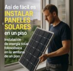 instalar paneles solares piso