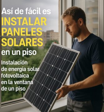 instalar paneles solares piso