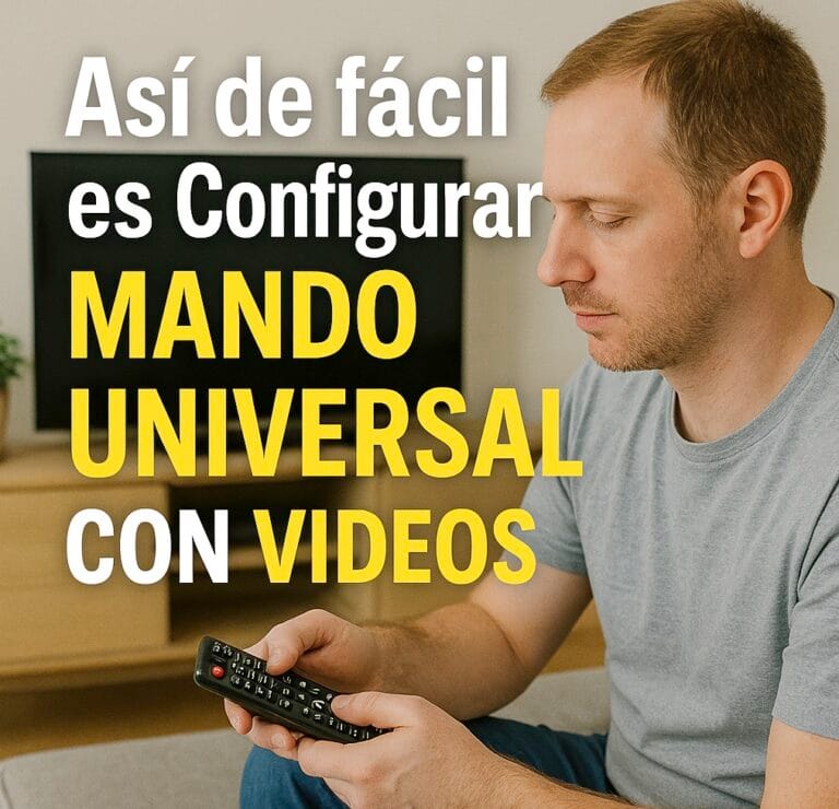 Como configurar mando universal