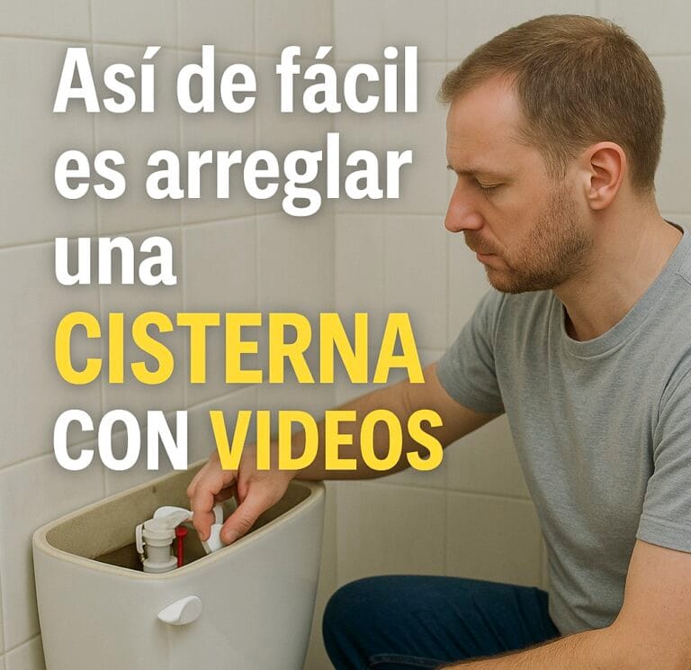 cómo arreglar una cisterna