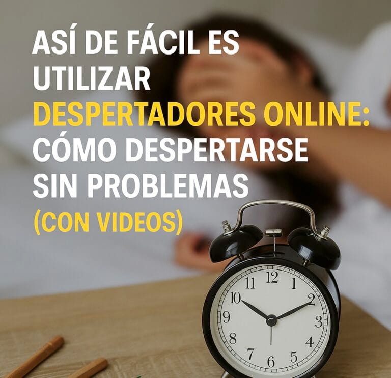 despertadores online