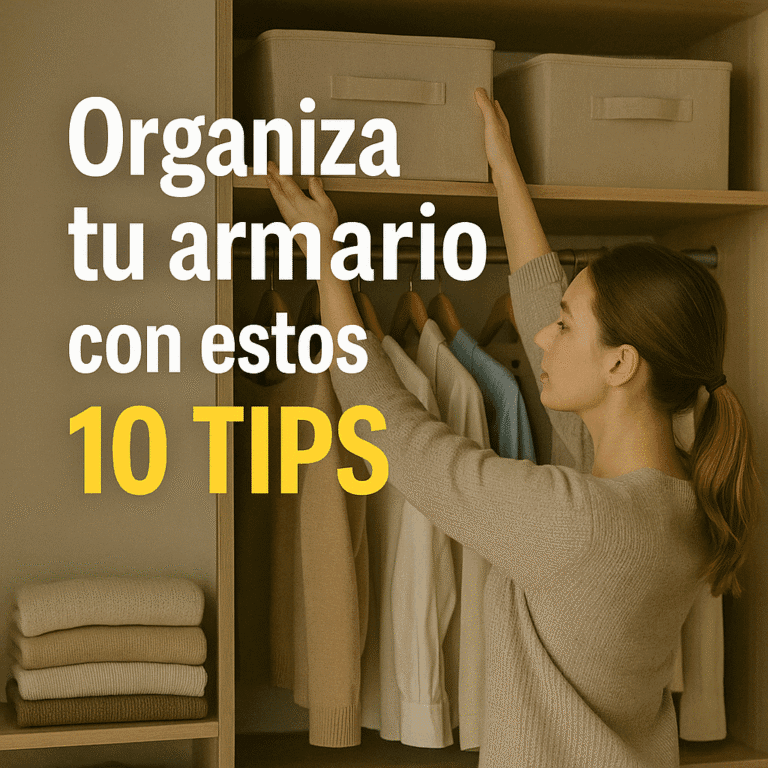 organizar el armario