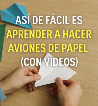 como hacer aviones de papel