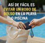 evitar robo playa o piscina
