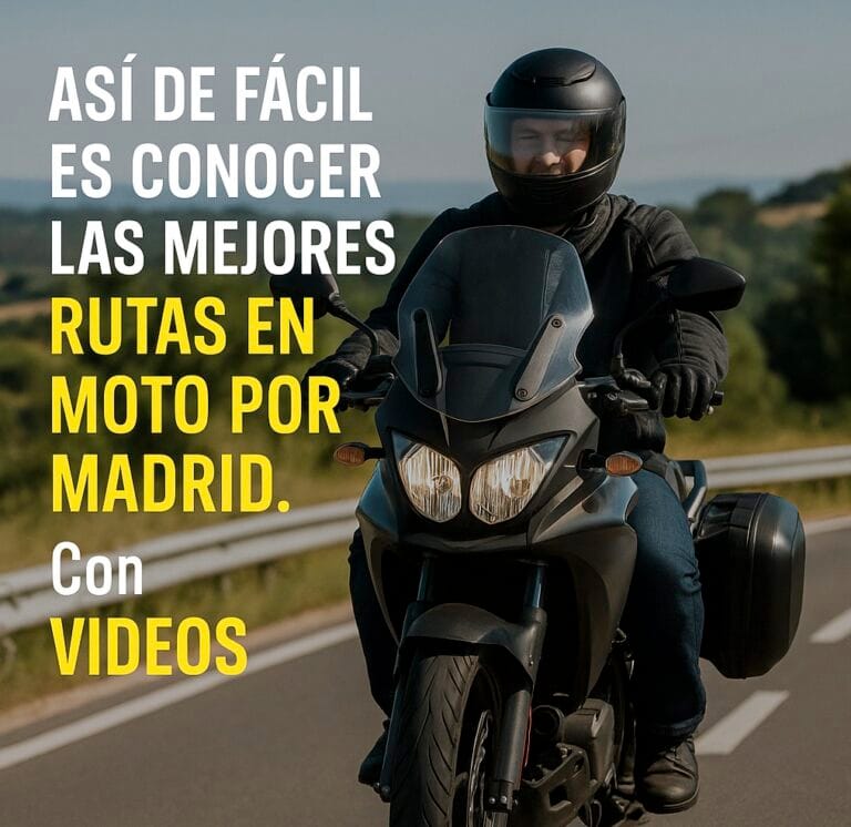 RUTAS EN MOTO MADRID