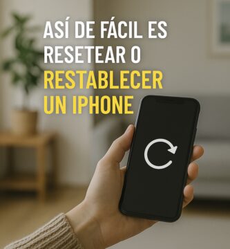 Cómo resetear un IPhone