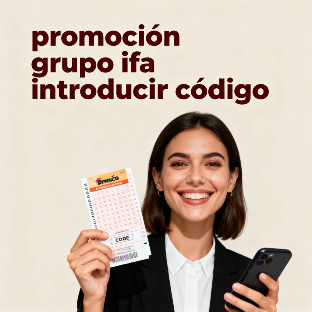 promoción grupo ifa introducir código