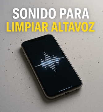 sonido para limpiar altavoz