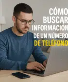 cómo buscar información de un numero de teléfono