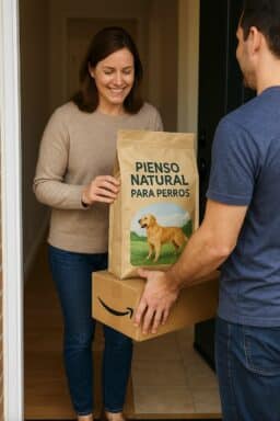 Pienso natural para perros
