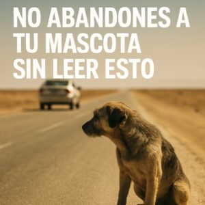 abandonar a tu Mascota
