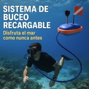 equipo de buceo